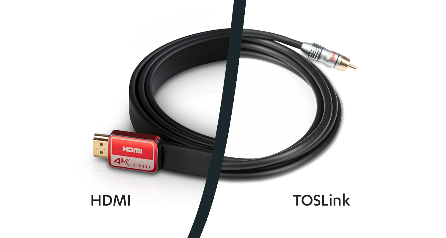 Différence entre le câble HDMI et le câble à fibre optique audio Toslink